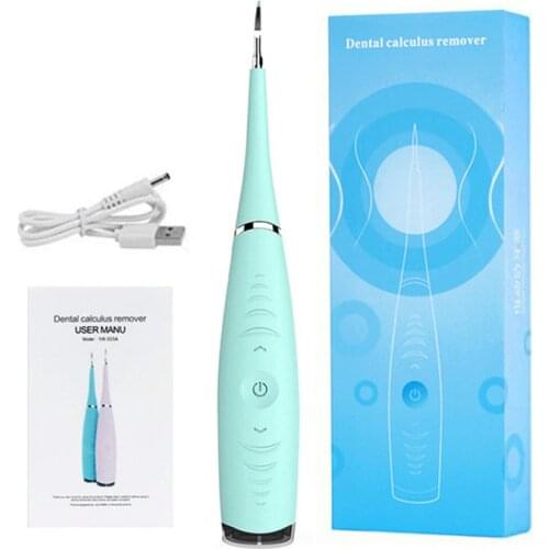 Ultrasonic Sonic Dental Scaler Calculus Plaque Remover Tool Kit Tooth Stains Tartar Cleaner Dentist Whiten Teeth Health Hygiene