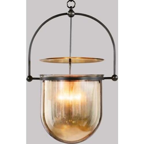 Vintage glass ball kitchen chandeliers modern led chandelier ventilador de techo lampes suspendues living room decoration