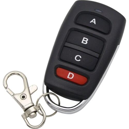 433MHz Cloning Remote Contol Duplicator Electric Garage Gate Remote Control 433.92 MHz Command KEY FOB Fixed Code Gate Control