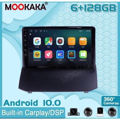 6+128GB Android10 For Ford Fiesta 2008-2016 Carplay Radio Multimedia Player Car GPS Navigation Head Unit with Screen Stereo