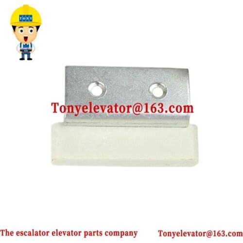 Elevator Hall Door Slider Nylon Basement 72*18*12mm Use for Fujitec