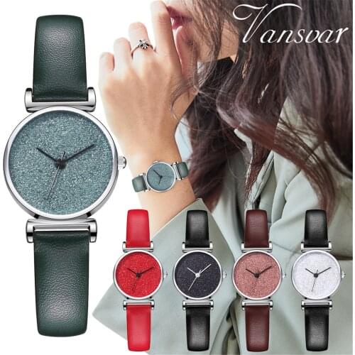 Starry Sky Quartz Watch Ladies Fashion Leather Band Strap Watch for Women Luxury Temperament Watchwrist Gift Orologio Donna