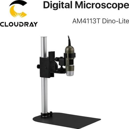 Cloudray Digital Microscope AM4113T Dino-Lite 200X Enlarge Bulid-in 8 LED Light for Co2 Engraving Machine Measure Material