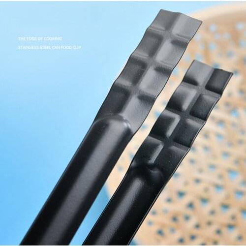 31CM Long Food Tongs Tweezers Kitchen Barbecue BBQ Grilling Coooking Tool