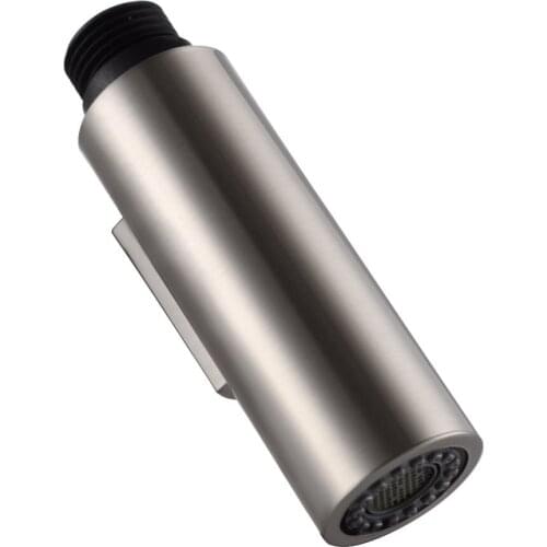 Two Function Kitchen Faucet Pull-Out Spray Head Universal Replacement Part,Brushed Nickel