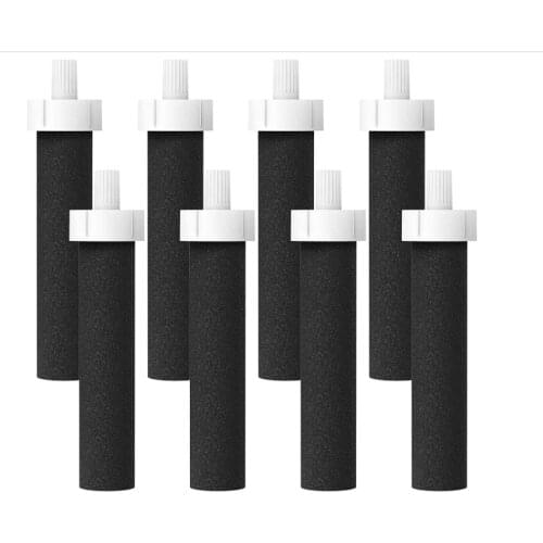 AQUA CREST water bottle filter, suitable for Brita BB06 Brita hard edge, sports stainless steel water bottle filter, pack of 8