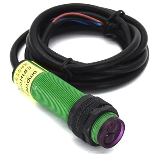 10-80cm 90-220V AC N/O E3F-DS50Y1 Photoelectric Switch Proximity Sensor ABS