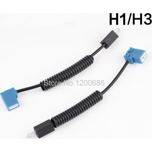 H7 Headlight Ceramic Wiring Wire Headlight Socket Harness