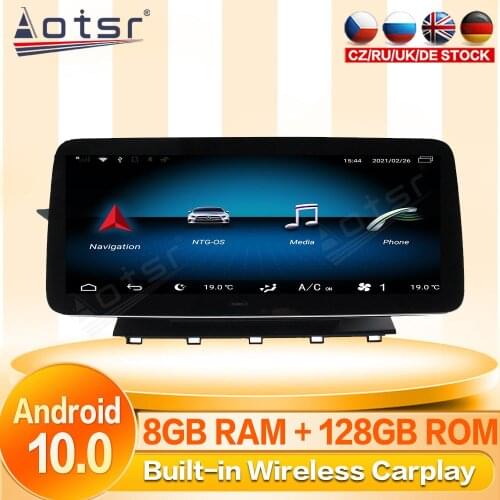 12.3" Android Tape Radio Recorder Car For Mercedes-Benz GLK X204 2008 -2010 2011 2012 GPS Navi Player Stereo Autoradio Head unit