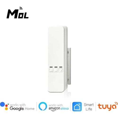 MOLSmart Life Motorized Chain Roller Blinds,Tuya WiFi Remote Voice Control Shade Shutter Drive Motor Work With Alexa/Google Home