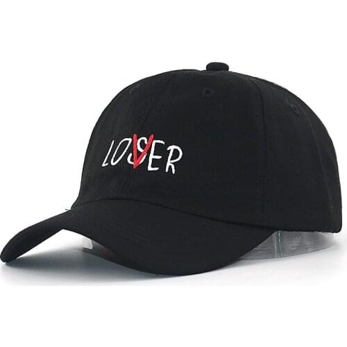 New fashion dad hat LOVER LOSER letter embroidery baseball cap cotton adjustable strapback snapback hats cool hip hop caps