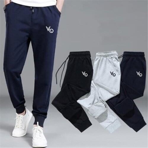 2021 Autumn Winter Fashion Mens Jogging Pants Femme Long Pant Outwear Male Sweatpants VO Printed Casual Joggers Trousers S-4XL