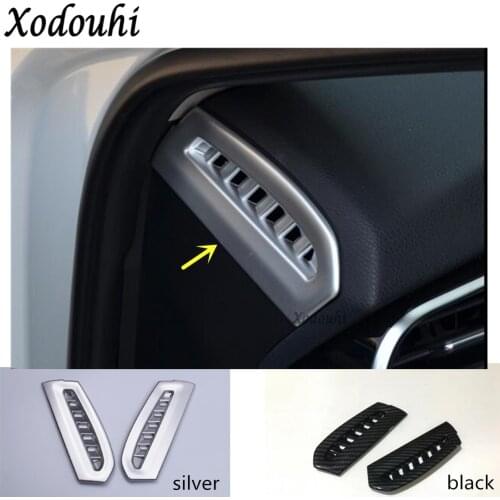 For Toyota Camry XV70 2018 2019 2020 Car Left Right Hand Driver Inner Trim Front Air Conditioning Switch Outlet Vent Panel 2pcs