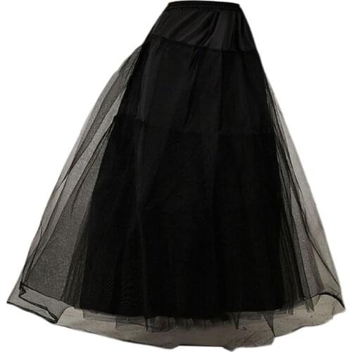 3-layer Hard Net Soft Support no Hoop Wedding Dress Fluffy Petticoat Bridal Wedding Lining Skirt Ladies Women Slip Skirts