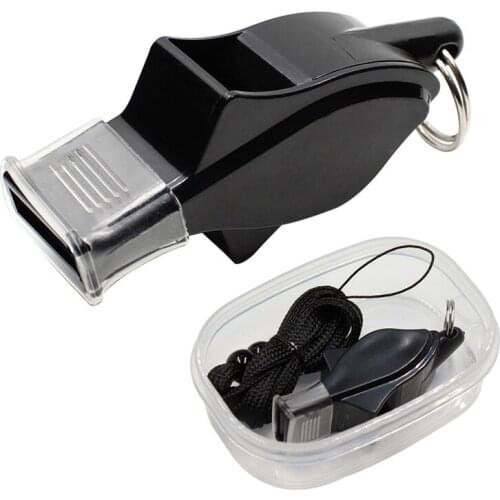 High quality referee whistle basketball coach football whistle outdoor professional rescue survival whistle outdoor Sport QA1151