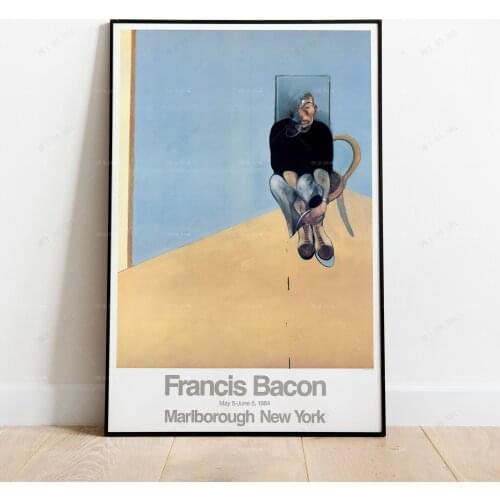 Francis Bacon Exhibition Poster | Francis Bacon Print | Modern Art | Wall Decor | Art Print | Art Decor | Francis Bacon Print