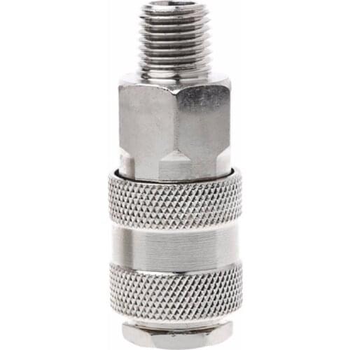 1 Pc Euro Air Line Hose Connector Fitting Female Quick Release 1/4 Inch BSP Male