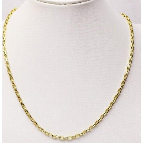 10 Strands Gold chain necklace Handmade jewelry chain Fashion necklace chain necklace jewelry accessories for women 9770