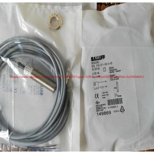 100% NEW BES 516-211-E6-E-05 Proximity Switch Inductive Sensor AC/DC Universal Normally Open Sensor