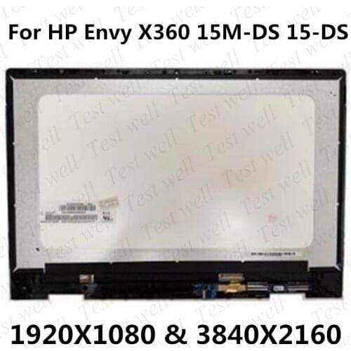 15.6'' FHD UHD For HP Envy X360 15M-DS 15-DS 15-ds1063cl 15-ds1086nr 15-ds1077nr Laptop LCD Touch Screen Replacement Assembly