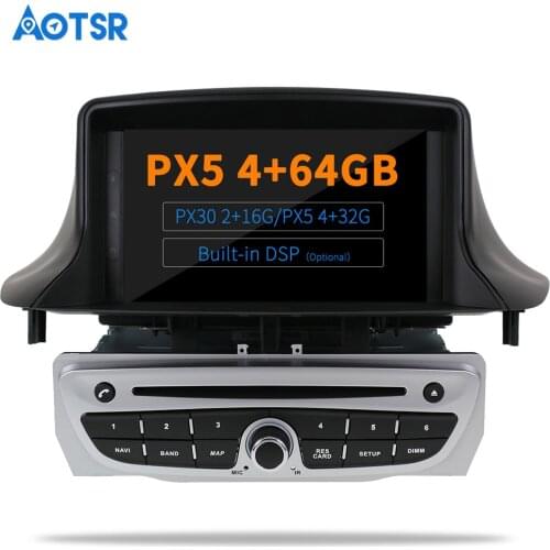 AOTSR Android 9.0 / 10.0 Radio For Renault Megane 3 Fluence 2009 - 2015 Car GPS Navigation 2 Din Bluetooth Player Dashboard