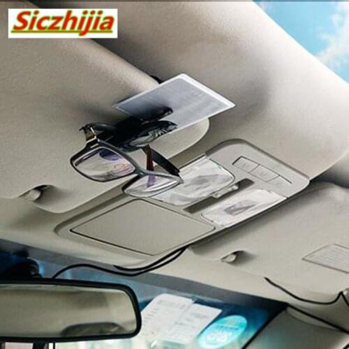 Car interior sunglasses clip for Mercedes-Benz A B C E S G M ML GLK CL CLK CLS E GL R SL SLK SLS-class AMG TPMS Smart