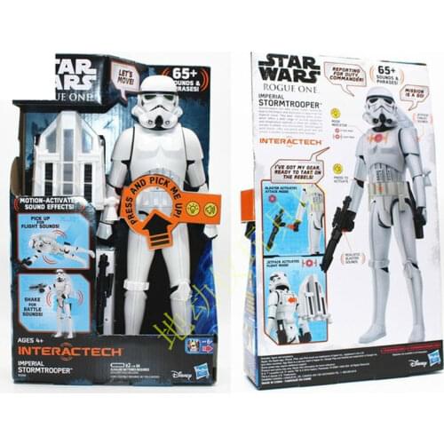 Hasbro Star Wars STAR WARS Hero Series Interactive Sound and Light White Soldier Figure Figure Toy