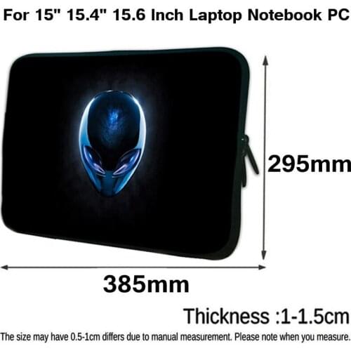 Cool Boys Mens Zipper Laptop Bag 15 Inch Sleeve Neoprene Notebook Case 15.6/ 15.4 Inch Briefcase Portable Sleeve Pouch Bolsas