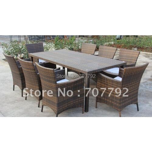 Hot sale round outdoor garden compact rattan outdoor set