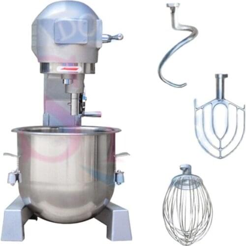 15L 20L 30L Stainless Steel Mixer SY-B30B Factory Supply Stainless Steel Food Mixer And Planetary Cake Mixer Machine 220V