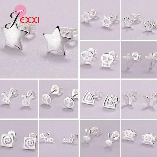 Lovely Stud Earring Pendientes Nice Christmas Birthday Gifts for Girl Child Women Fine 925 Sterling Silver Loss Money for SALE