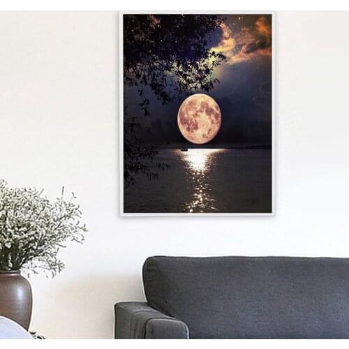 Cross Stitch Kit Embroidery Paintings Joy Sunday Kit Punto De Cruz Rhinestone Pasted Diy Diamond Painting Stich Punto Croce#W