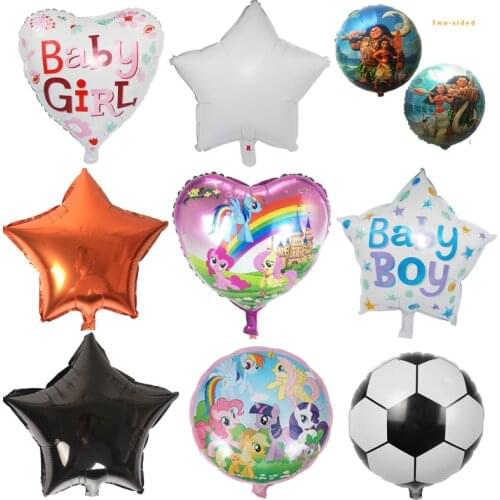 33 style air balloons Cartoon unicorn Foil Balloons Pony balloon birthday Party decorations
