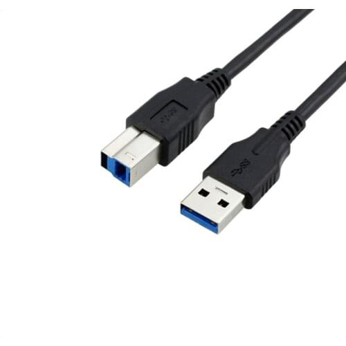 New product hot sale USB3.0 data cable high-speed printer cable AM / BM standard 9 core wire 0.6 m