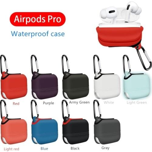 Suitable for Airpods Pro Protective Case Silicone Protecase All-inclusive Protective Airpod Case headphones case box