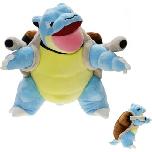 Pokemon Blastoise Collectible plush dolls elf pet toys cute cartoon creative gifts childrens toys kawaii birthday gifts