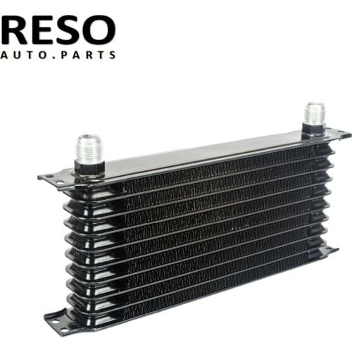 RESO--10 Rows Oil Cooler AN-10AN Engine Transmission Oil Cooler kit Universal