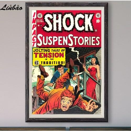 V134 1953 Tales Of Tension! Vintage Classic Movie Custom Silk Poster Home Deco Wall Art Christmas Gift