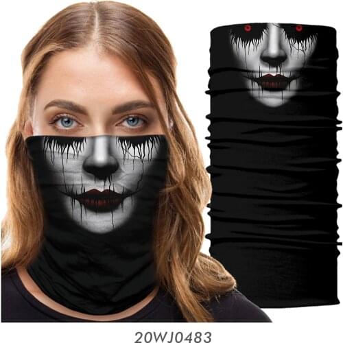 Bicycle Scarf Bandana Neck Buff Balaclava Face Mask Cycling Shield Skull Headwear Sport Headband Scaldacollo Winter Seamless