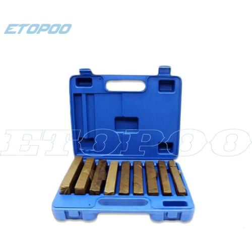 High Quality 150x9 mm 18pcs Precision Parallel Set, Parallelism: 0.01mm, Parallel Block Gauge Set