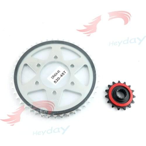 Motorcycle Sprocket Is Suitable For KAWASAKI Z800 2013-2016 Front Rear Sprocket High-Quality Hardened Gear