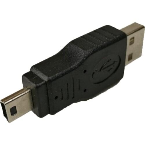 100pcs/lot Mini Usb 5pin Male Plug To A USB 2.0 Male Jack Adapter Mini 5pin Male USB Converter for MP3 Camera Car AUX