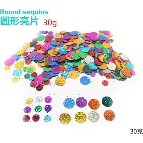30g 50g/lot loose sequins Paillettes sewing Party wedding Craft Women Garment Diy Accessories