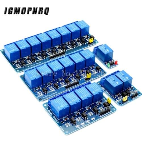5v 1 2 4 6 8 channel relay module with optocoupler Relay Output 1 2 4 6 8 way relay module for arduino