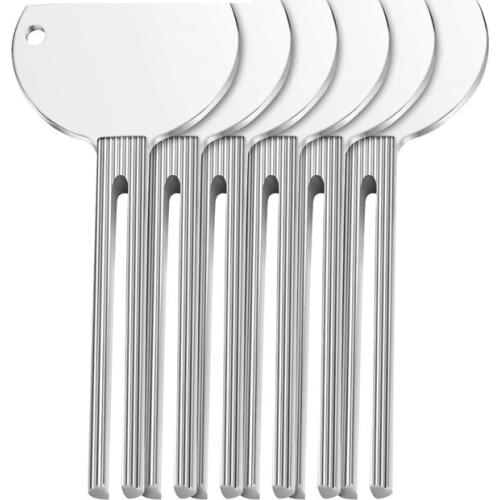 6 Pieces of Metal Toothpaste Squeezer Toothpaste Squeezer Key Roller Tube Paste Paint Squeezer Household Toilet Tools