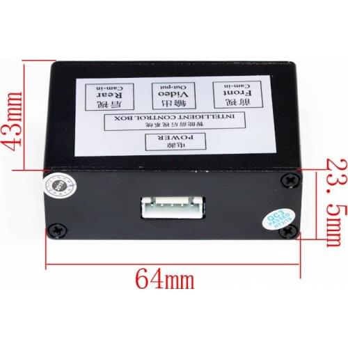 CAR Cameras Front and Rear camera Image Switch Control Box View Parking Camera System Visable parking intelligent control box