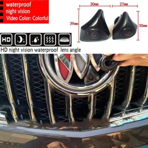 FUWAYDA parking CCD Car Front View vehicle Logo Camera for Buick Encore Enclave Regal LaCrosse Excelle Envision