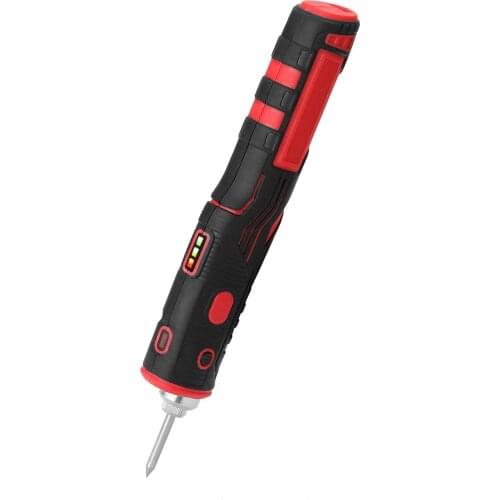 Wireless Soldering Iron USB Rechargeable 3.7V battery 480℃ with Bright LED Light Solderingtip +Stand+Soldering Wires DIY Tool