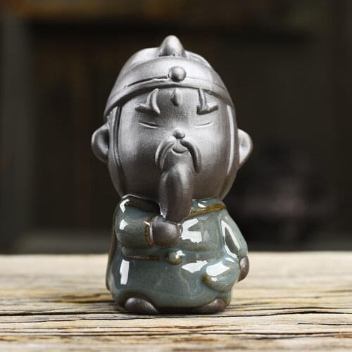 Twelve Zodiac Geyao Tea Pet Complete Set of Ornaments Can Raise Tea Art Tea Table Personality Lovely Ceramic Tea Pets Ornaments