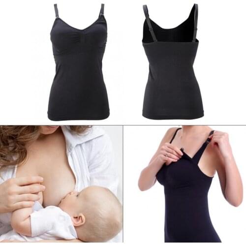 Pregnancy Breast Feeding Vest Nursing Tank Top Seamless Maternity Bra Breastfeeding Bras Wirefree Nursing Sleep Underwear Suit